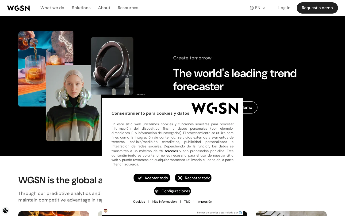 WGSN 页面快照